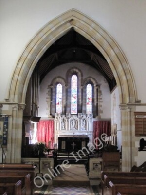 Photo 6x4 Looking at the Nave Streatley/SU5980 A view of the nave of St  c2009