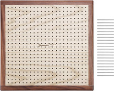 - Premium Blocking Boards for Knitting with Grids - Handcrafted Wood Crochet Blo