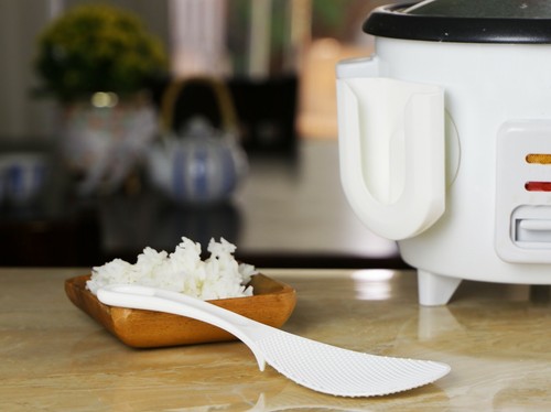 Rice Cooker Spoon Holder, Rice Cooker Spoon Case, Non-Stick Spatula for Rice - Picture 5 of 5