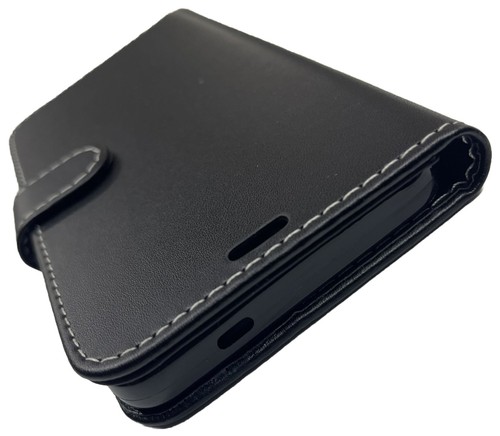 Funda protectora abatible para billetera folio soporte ranura para tarjetas cuero PU gel - Imagen 5 de 25