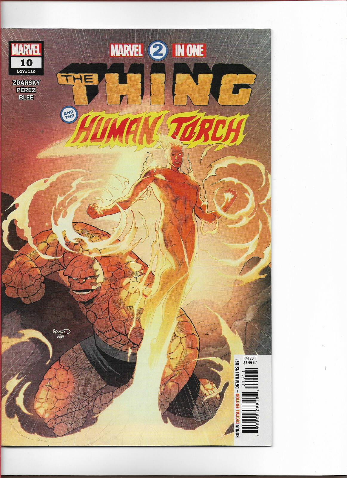 MARVEL 2-IN-ONE (2018) #10 - New Bagged (S)