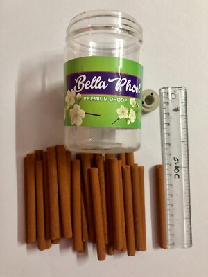 110 g Indische PREMIUM BELLA PHOOL JASMIN DHOOP RÄUCHERSTÄBCHEN Meditation Pu...