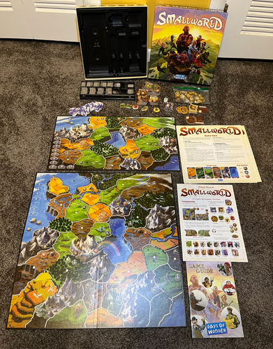 Lot of 2 - Small World + Small World Underground (Unpunched) Days of Wonder VG+ - Picture 3 of 14