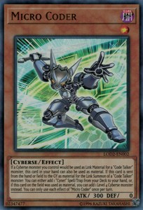 1x Micro Coder - LOD2-EN002 - Ultra Rare - Unlimited NM YuGiOh! YuGiOh! Promos