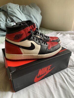 Jordan 1 Retro High OG Bred Toe 2018 Size 11 Jordan 1 Retro High Bred Toe Men main image 4