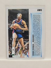 dennis rodman holographic card Dennis Rodman Autographed Spurs 16x20 Rebound Photo main image 0