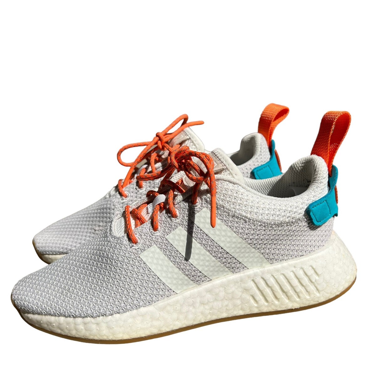 R2 Summer Nmd R2 Grey Orange ADIDAS ORIGINALS NMD R2 BOOTS Men's