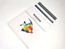 Snc Tuning Quality Blank Black And White Vinyl Sticker Sheets 40 Pack 12"X12"