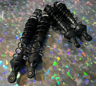 Arrma KRATON 6s EXB Shocks Set Assembled Springs ARA8608V6 Black V6 Front Rear