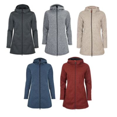 ELKLINE MORNING DEW Damen Winddichter Strick-Fleecemantel