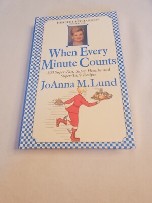 Vintage 2001, ''When Every Minute Counts'' by Joanna Lund Hardcover Book 