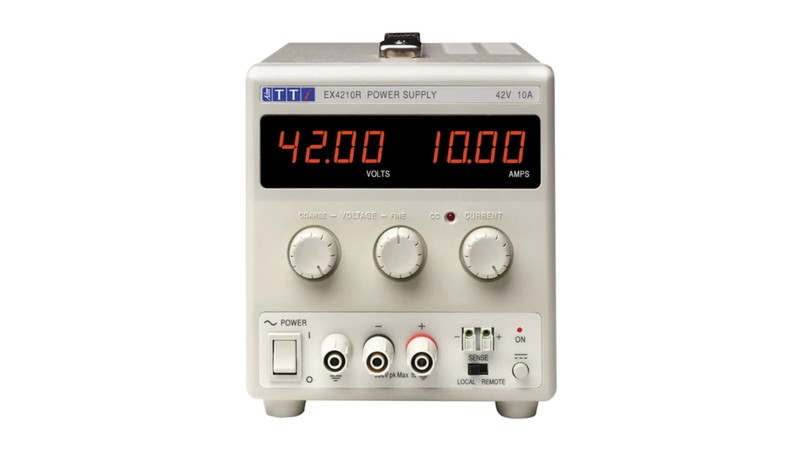 EX4210 Aim-TTi EX-R Series Digital Bench Power Supply, 0  42V, 0  10A, 1-Outp