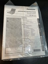 ORIGINAL PANASONIC TOUGHBOOK CF-29 OPERATING INSTRUCTIONS MANUAL LAPTOP BRANDNEW