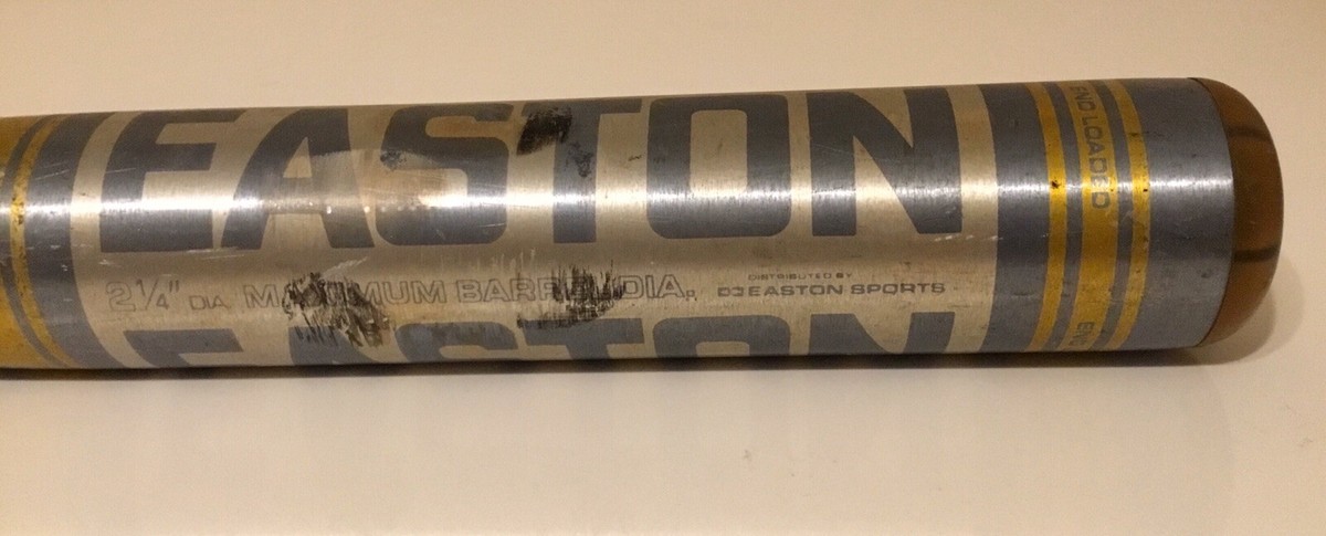 Batte De Softball Easton SX71 34 Pouces – 28 Oz – Alliage CU31 Vintage – Manche Fin