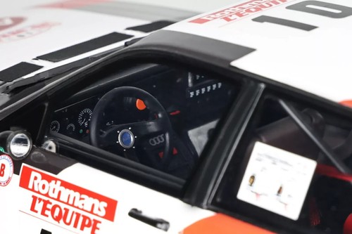 Audi A2 QUATTRO Gr.B #10 Hanna Mikkola Rallye Tour De Corse 1983 1:18 OT418 OttO - Imagen 5 de 6