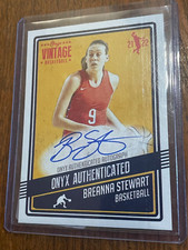 2021 ONYX /50 AUTHENTICATED VINTAGE AUTO BREANNA STEWART Sharp edges! Print line