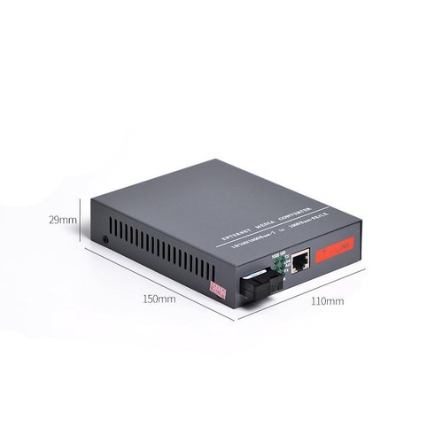 1Pair HTB-4100A/B 20KM 1000mbps Module Optical Fiber Media Converter Transceiver - Picture 2 of 5