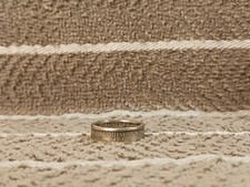 Louisiana Handcrafted 90 Silver Washington Quarters coin ring, size 8 2002