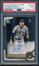 PSA 10 ANTONIO PINERO AUTO 1st 2022 Bowman Chrome Prospect Autograph RC GEM MINT