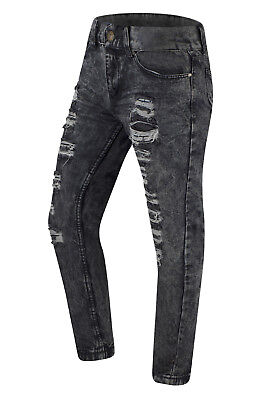 mens gray ripped jeans