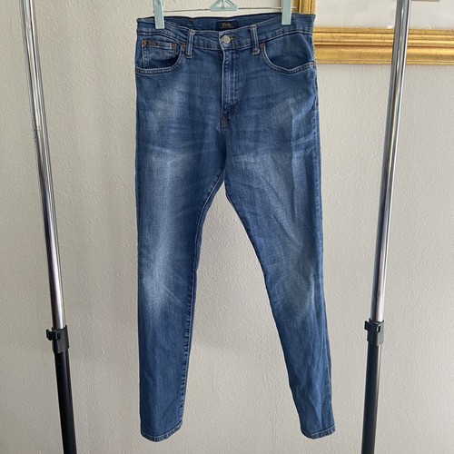 Polo Ralph Lauren Boy's The Sullivan Slim Jean Size 18 Kids Denim Medium Wash - Picture 10 of 11
