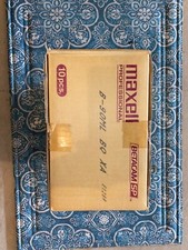 Unopened Maxwell BETACAM 5min film package of 10