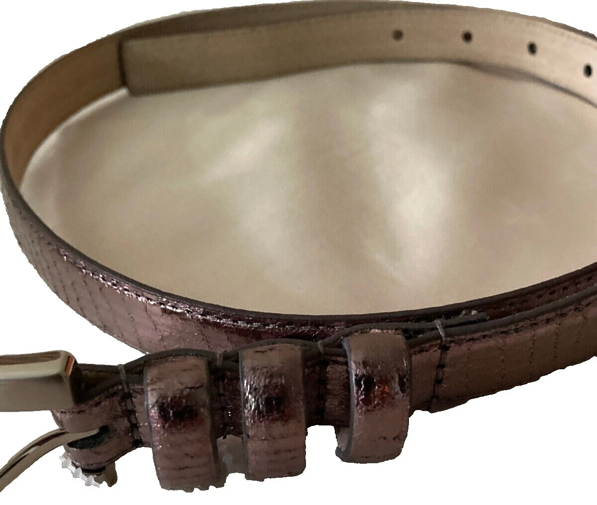 Estampa animal feminino Nine West Cintos para mulheres