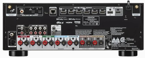 Denon AVR-S970H 7.2 Ch. 90W 8K AV Receiver with Dolby Atmos & HEOS Built-in - Picture 4 of 4