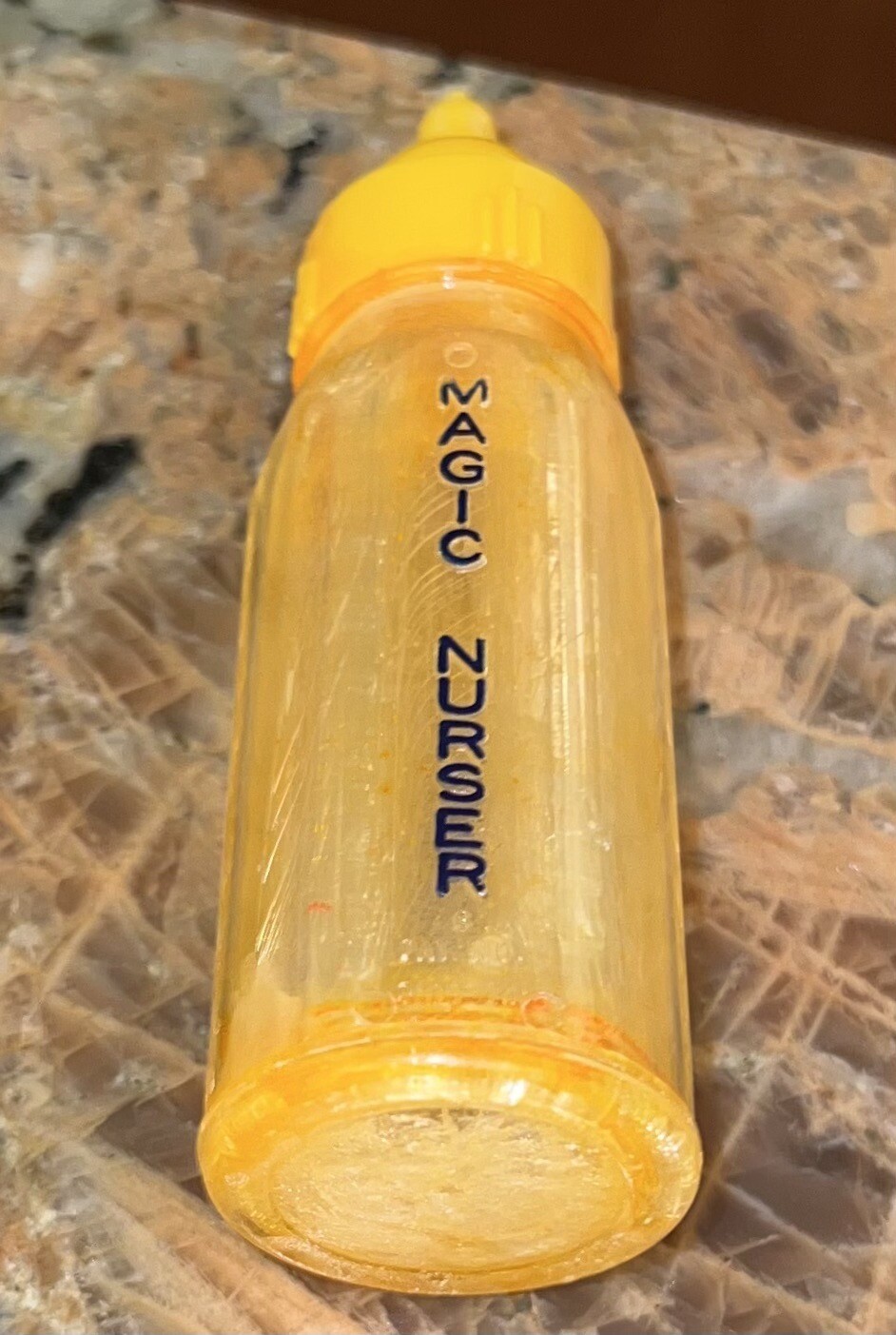 1960s Magic Nurser Bottle 4” T Miner Ind. Made In USA