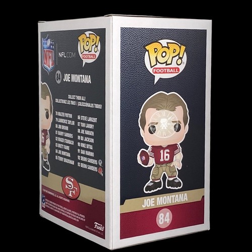 ¡Funko Pop + Protector! Fútbol americano #84 NFL San Francisco 49ers - Joe Montana *Como nuevo* - Imagen 6 de 12