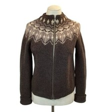 Fair Isle Nordic 100 Lambswool Sweater