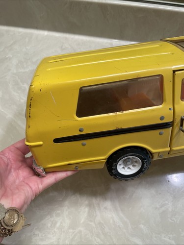 Vintage 1970’s Tonka Toys Yellow Pressed Steel School Bus - Picture 15 of 17