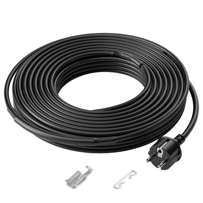 Self-Regulating Pipe Heating Cable 12FT - 5W/FT Heat Tape for Pipes & Roofs | Ea