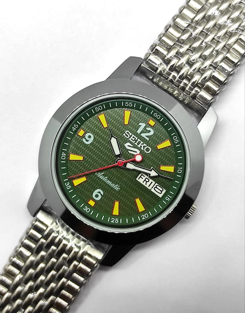 Seiko shop 5 verde