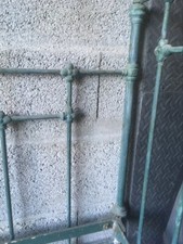 Lit banquette fer forgé Louis xvi