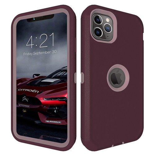 For iPhone 11 ,11 Pro Max Shockproof Defender Phone Armor Case Cover+Belt Clip - Picture 14 of 19