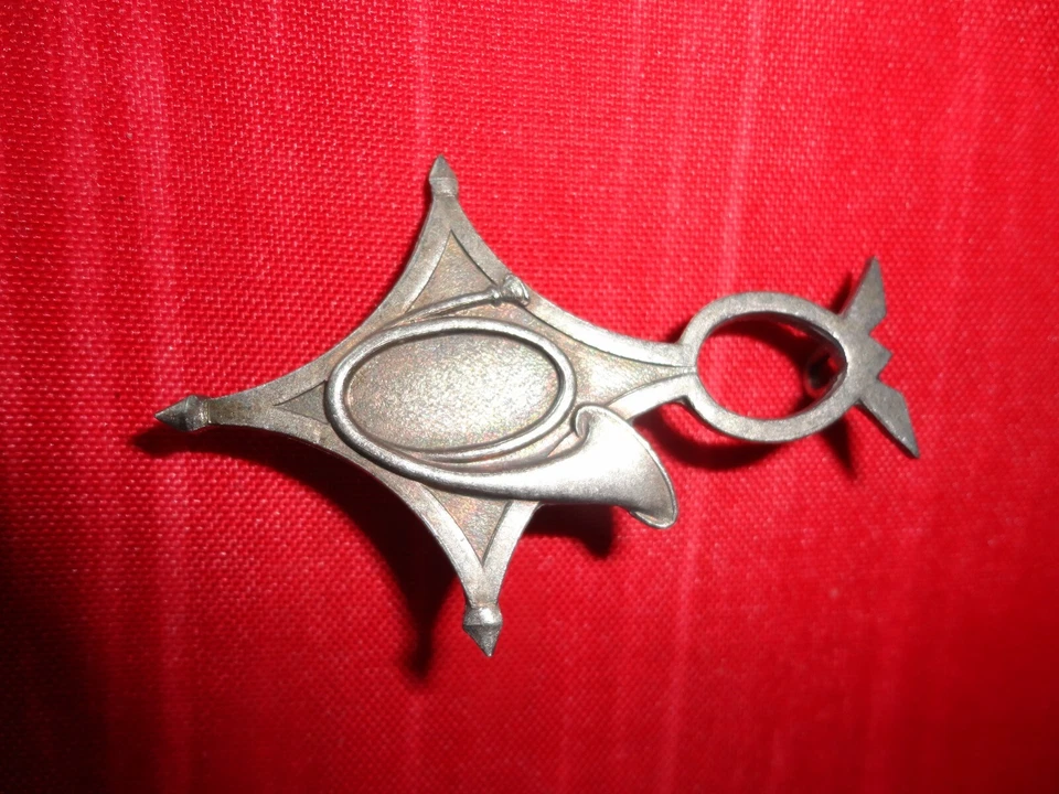 Insigne croix d'Agadès de chasseur d'Afrique du nord * - Photo 1/2