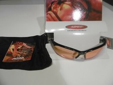 Vintage Alpina Racing Cycling Sunglasses Twist Three Varioflex Lens NOS