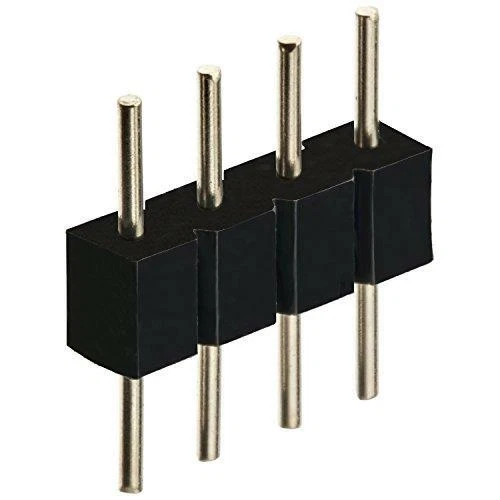 SIM&NAT 20 PCS 4 Pin Male Connector Connecter for 3528 5050 SMD RGB Led Strip - Image 2 of 4