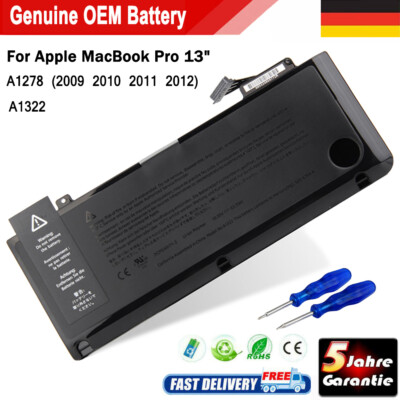 FOR Akku A1322 Für Apple MacBook Pro 13'' A1278 Mid 2009 2010 2011 2012