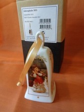 Jahres Weihnachten Engel Glocke 2021  in OVP 8 cm  von Goebel