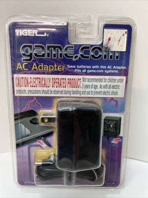 Tiger Electronics game.com Official System Console Power AC Adapter OEM rare New