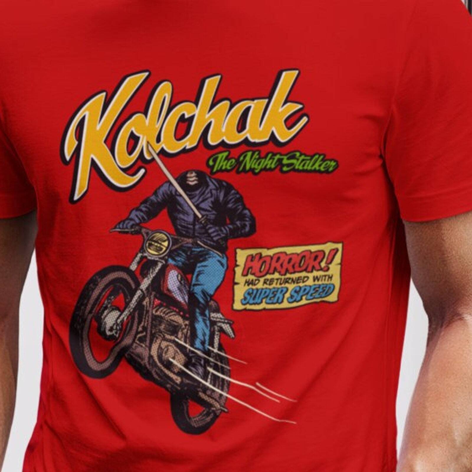 Kolchak The Night Stalker Shirt Kolchak Chopper Tee Shirts Carl Kolchak T Tshirt