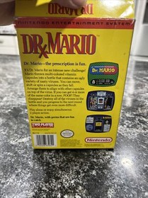 Dr. Mario - Nes Nintendo -Box and Game- Authentic