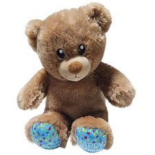 Build a Bear Happy Birthday Teddy 14 inch Plush Brown Stuffed Animal Toy Gift