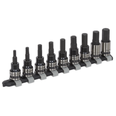 akページ Hex Key Socket Bit Set 9pc 3/8