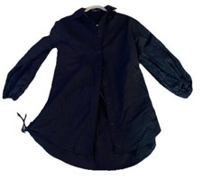 Nasty Gal Black Shirt Dress Size 0