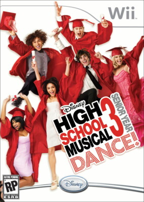 Wii Spiel DISNEY HIGH SCHOOL MUSICAL 3 - SENIOR YEAR DANCE ! #B
