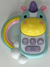 Skip Hop, Toy Unicorn Phone Toy, 6+ Months, 6 Sounds & Melodies.               o