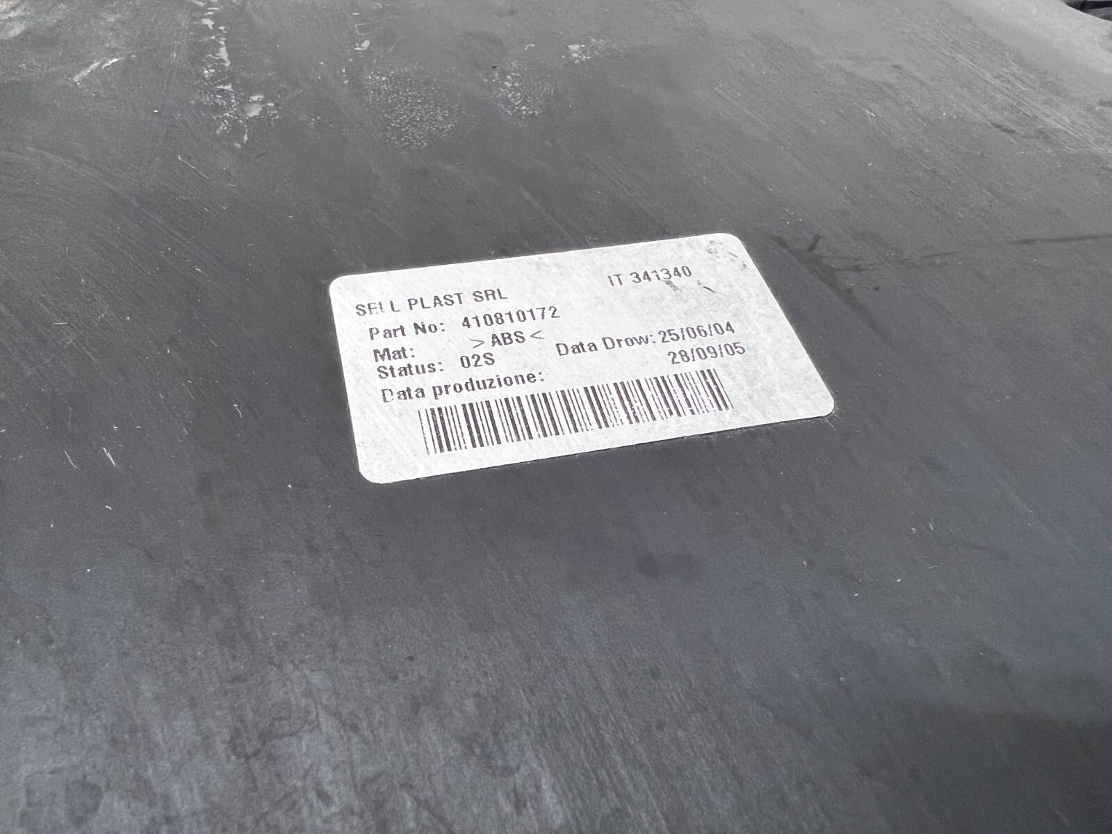 LAMBORGHINI MURCIELAGO LP640 REAR RIGHT FRONT WHEEL LINER OEM 410810172